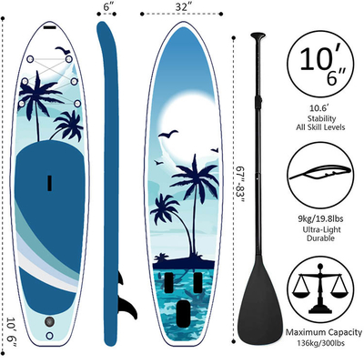 Inflatable Fishing Sup Water Sport Board Inflatable Paddle Board Stand Up Boards
